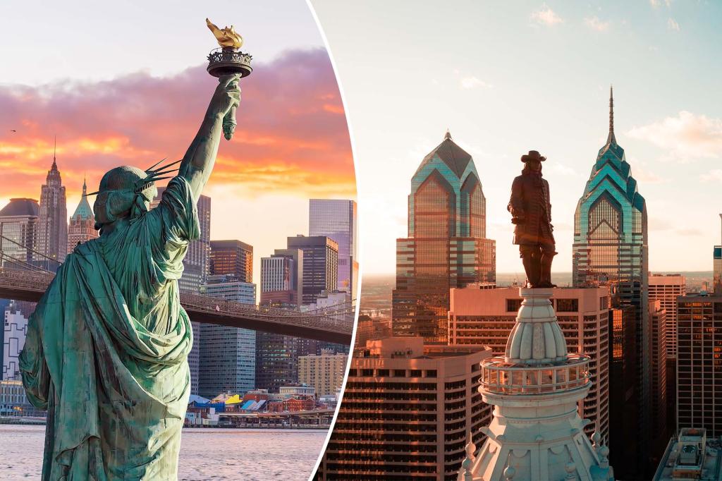 Philadelphia is the city that New Yorkers want to pass in most - yes, really